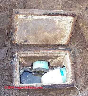 cracked distribution box|septic system d box fault.